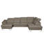 Natron Leather Corner U-form Sofa with Sleeping Function and Storage -2038222128-2038222156