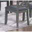 Finition table de salle à manger 6X chaises 7Pcs