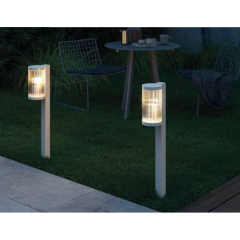 Lamp Post (Full), White