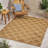Natural Rectangle Polypropylene Rug