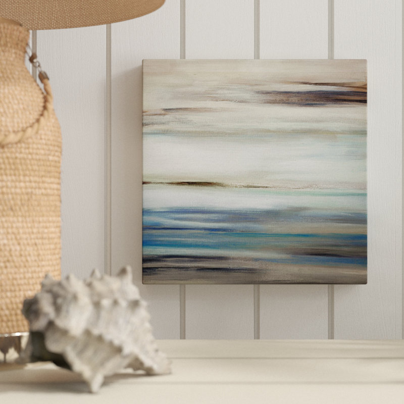 « sanibel lever », peinture sur toile tendue, H 10 po x l 10 po x P 1,5 po