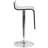 Adjustable Height Counter Stool with Steel Frame