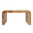 Mango Wood Waterfall Desk with 3 Drawers-1957608492
