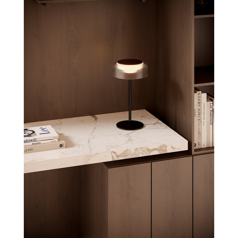 Brilla LED Standard Table Lamp, Black