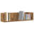 vidaXL Wall Shelf Floating Display Wall Mounted Shelf for Book Engineered Wood-633329260
