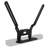 Mount-It! Sound Bar TV Mounting Shelf Compatible Sonos Beam Speaker and VESA Televisions