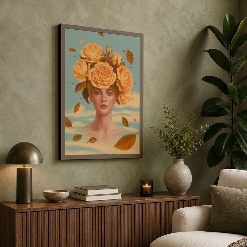 Print, 24x16 - 61.0 x 40.6 cm, Terracotta Border