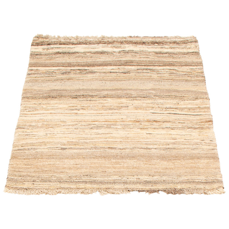 Tapis gris Helbe Gabbeh 3 pi 1 po x 4 pi 2 po