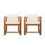 Ensemble de 2 chaises d'extérieur ou d'intérieur Simpliste Modern
