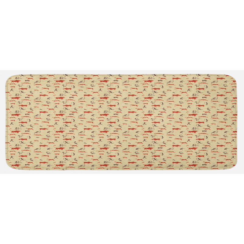 Tapis de cuisine pour la chasse cerf