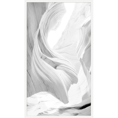 «Canyon Forms 1» par Thom Filicia - Peinture encadrée sur papier