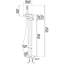 1 Handle Floor Bath Filler with Diverter
