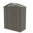 Gray 5x3 Ft Metal Outdoor Tool Shed With Lockable Door, Waterproof And High - Strength, Ideal For Garden Storage, Modern Style Storage Shed, Color, , Can Be A Pet House Or Bikes, Easy To Assemble