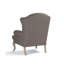 Zacharie Linen Wingback Chair