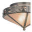 Rustic Lodge 2 - Light Flush Mount
