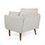 CLUB CHAIR, chaise en tissu