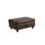 Ensemble de canapé modulaire 3 pièces Modern Canapé, méridienne en similicuir avec repose-pieds à gauche-950563071
