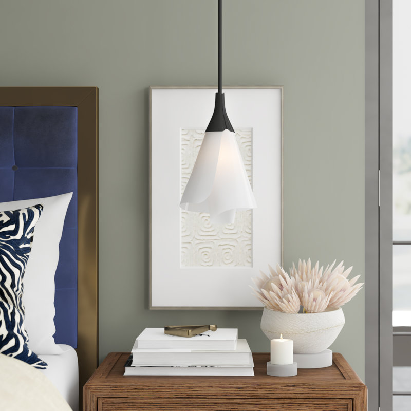 Mobius 1 - Light 8" Wide Single Pendant, Dark Smoke