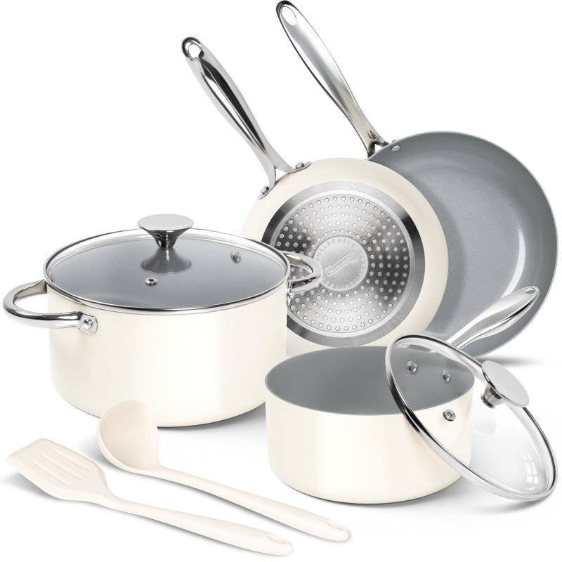 8 - Piece Aluminum Cookware Set