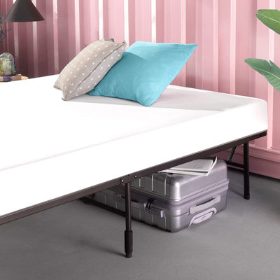 Shaquille 14" Steel Wire-Grid Bed Frame