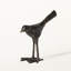 Sculpture d'oiseau noir antique 8 po Sumnima (finition laiton)-1226091486