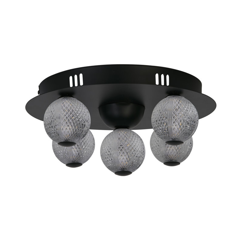 Balaguer Acrylic LED Flush Mount, Black