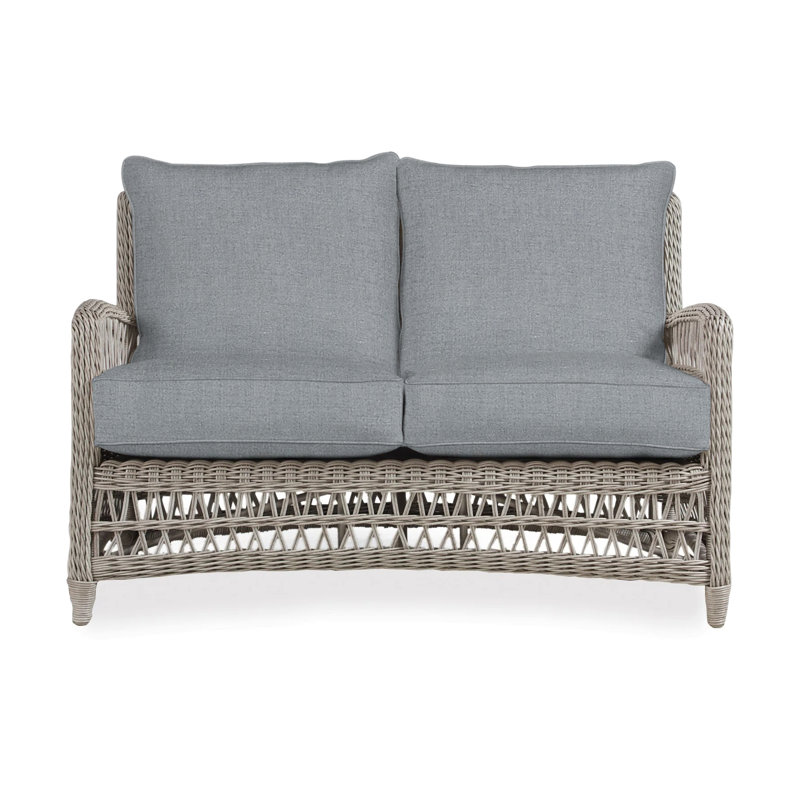 Mackinac Outdoor 2 - Seat Loveseat, Sandberg Pewter