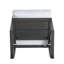 Chaise berçante d'extérieur en aluminium forgé Avondale-113397188-113397229-120640850