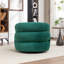 Fauteuil demi-tonneau rembourré et pivotant-1711897627