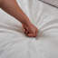 Canapé de luxe à quatre places avec 2 repose-pieds en tissu d'ameublement Chenille-354515773