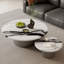 Table basse italienne simple ronde en marbre-104312829