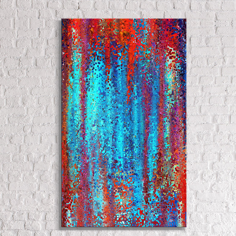 «Great Peace», impression sur toile, H 30 po x l 18 po x P 1 po, Toile tendue