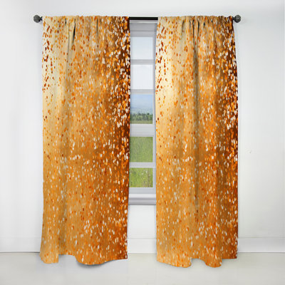 Mazelina - Collages Curtain - Blackout Abstract Curtain - 1 Panels