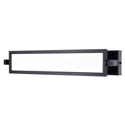 Roxey Applique murale intégrée pour meuble-lavabo à DEL avec lumière rotative
