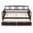 Full Size Daybed Wood Bed with Two Drawers-266604889-266604892