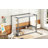Canopy Frame Floor Bed with Fence-1627635913-1627637557
