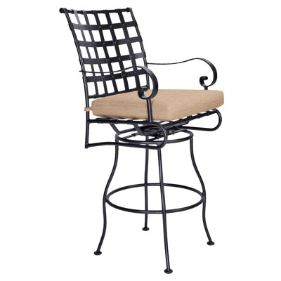 Classico-W Outdoor Swivel Bar Stool