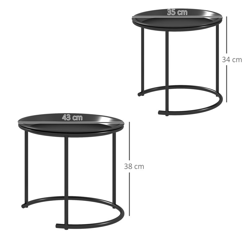 2 Piece Nest of Tables