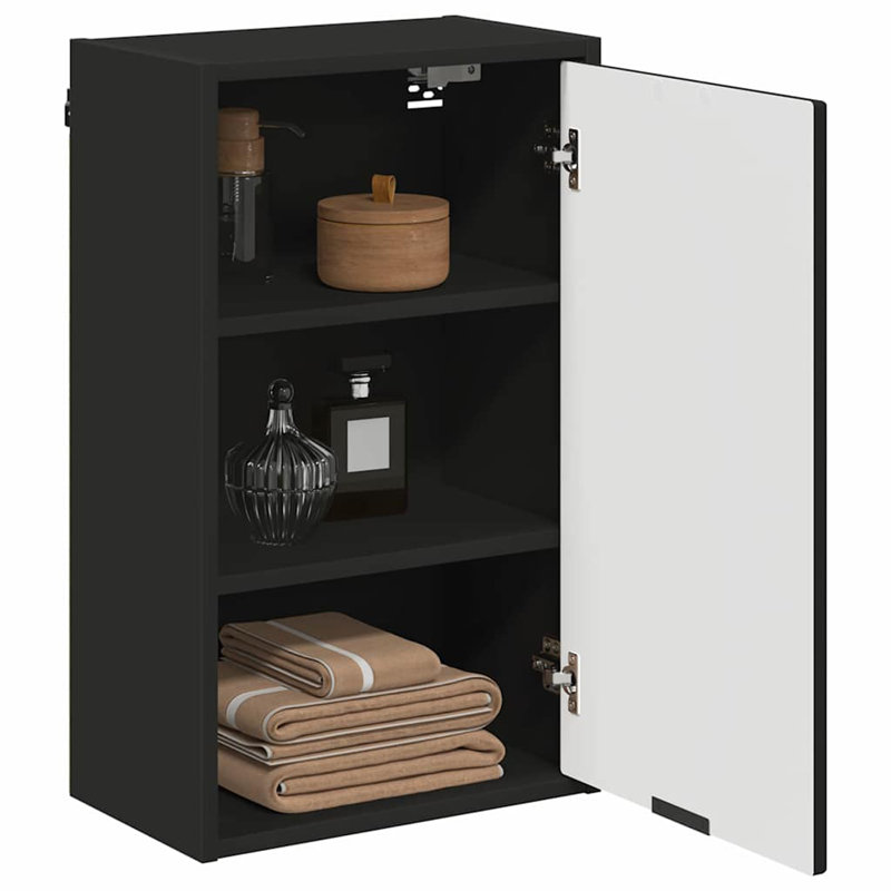 Bathroom Cabinet, Black