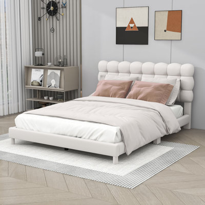 Ainar Upholstered Platform Bed -  Mercer41, EA16F5A6B32D419097EC1304FD0426A1