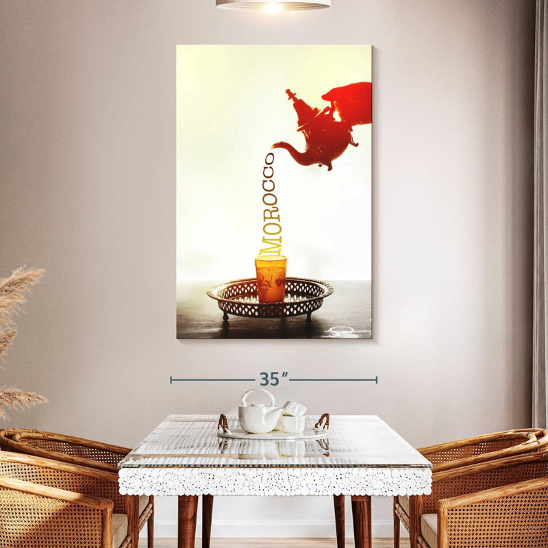 Yarlin Moroccan Tea, 51" H x 34" W