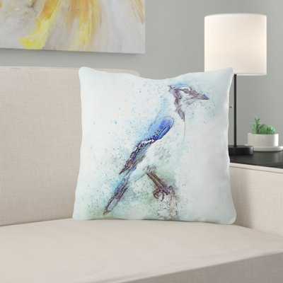  Housse et insert de coussin carré extérieur Bird