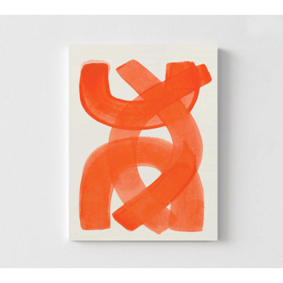 Modern Abstract  Brushstroke Art – Minimalist Contemporary Print
