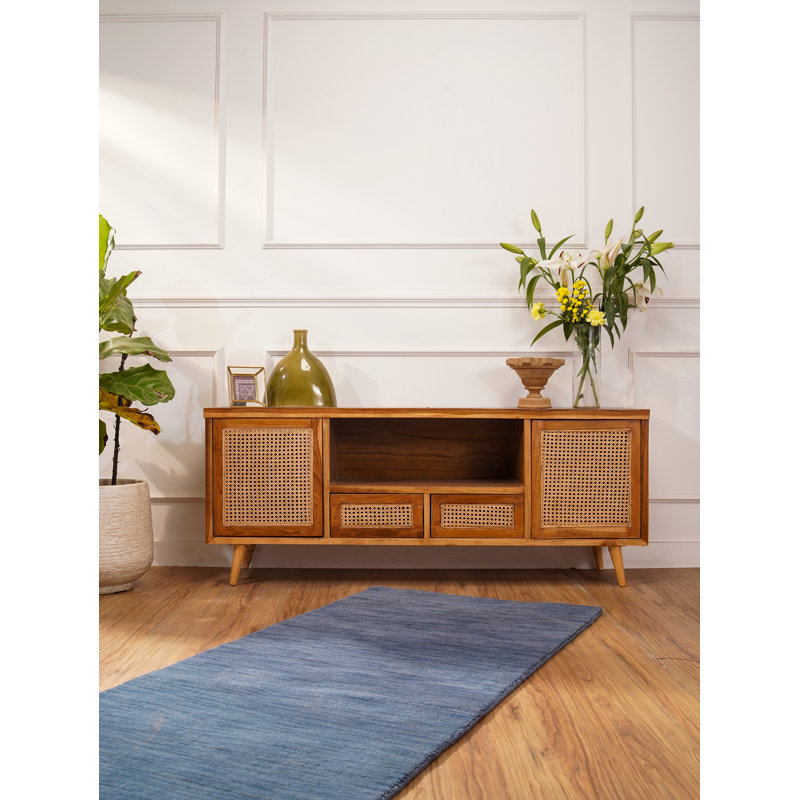 Hand Knotted Loom Wool Eco-Friendly Area Rugs - Runner | Blue Color | Solid Design | Area Rugs for Living room, Bedroom