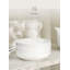  Grand bol à soupe 8,5 "pour la cuisine, ensemble de 4 bols à pâtes 35 oz, va au micro-ondes et au lave-vaisselle, bol de service large et peu profond en porcelaine, assiettes blanches