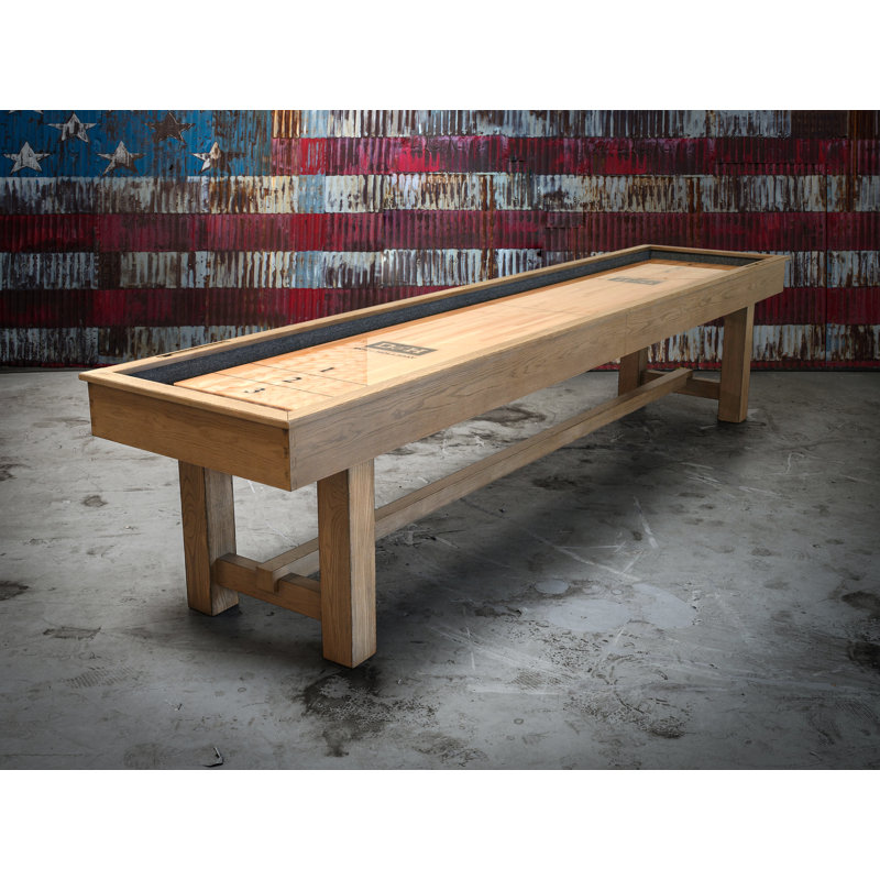 Hank Shuffleboard Table With White Glove Installation Included
