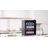 54-Can Beverage Refrigerator Cooler, 16 Bottle Mini Fridge, Wine Cooler Dispenser with 6.93In Transparent Glass Door, for Home/Bar/Office