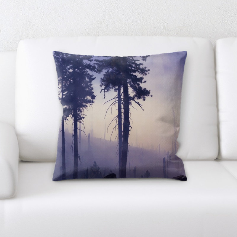 Coussin décoratif brouillard