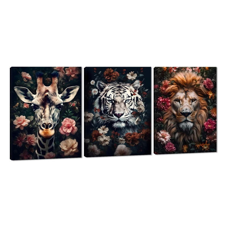 3 Piece Wrapped Canvas Print