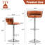 Christal Height Adjustable Swivel Bar Stool-1737403385-1737403382